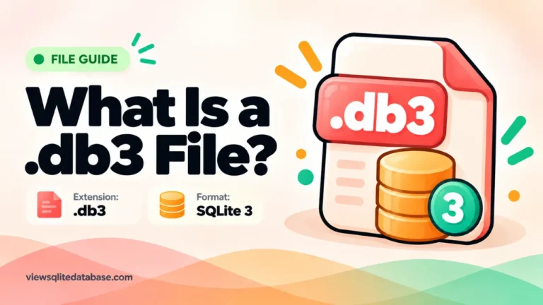 What Is a .db3 File? thumbnail
