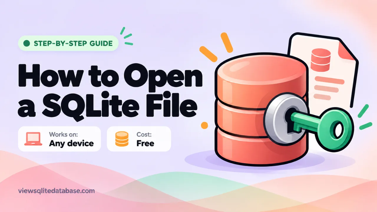 How to Open a SQLite File thumbnail