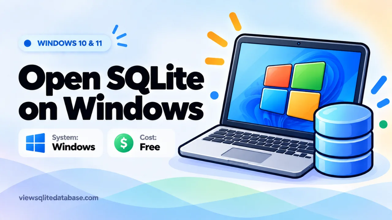 Open SQLite on Windows thumbnail