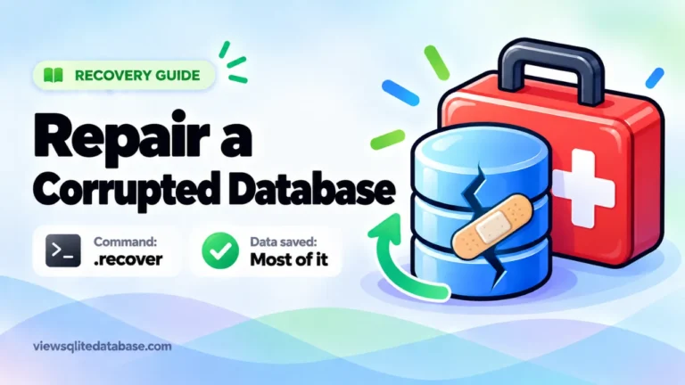 Repair a Corrupted Database thumbnail
