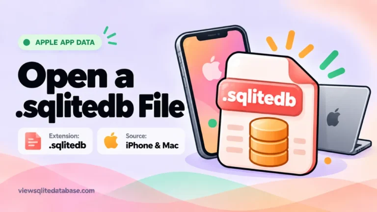 Open a .sqlitedb File thumbnail